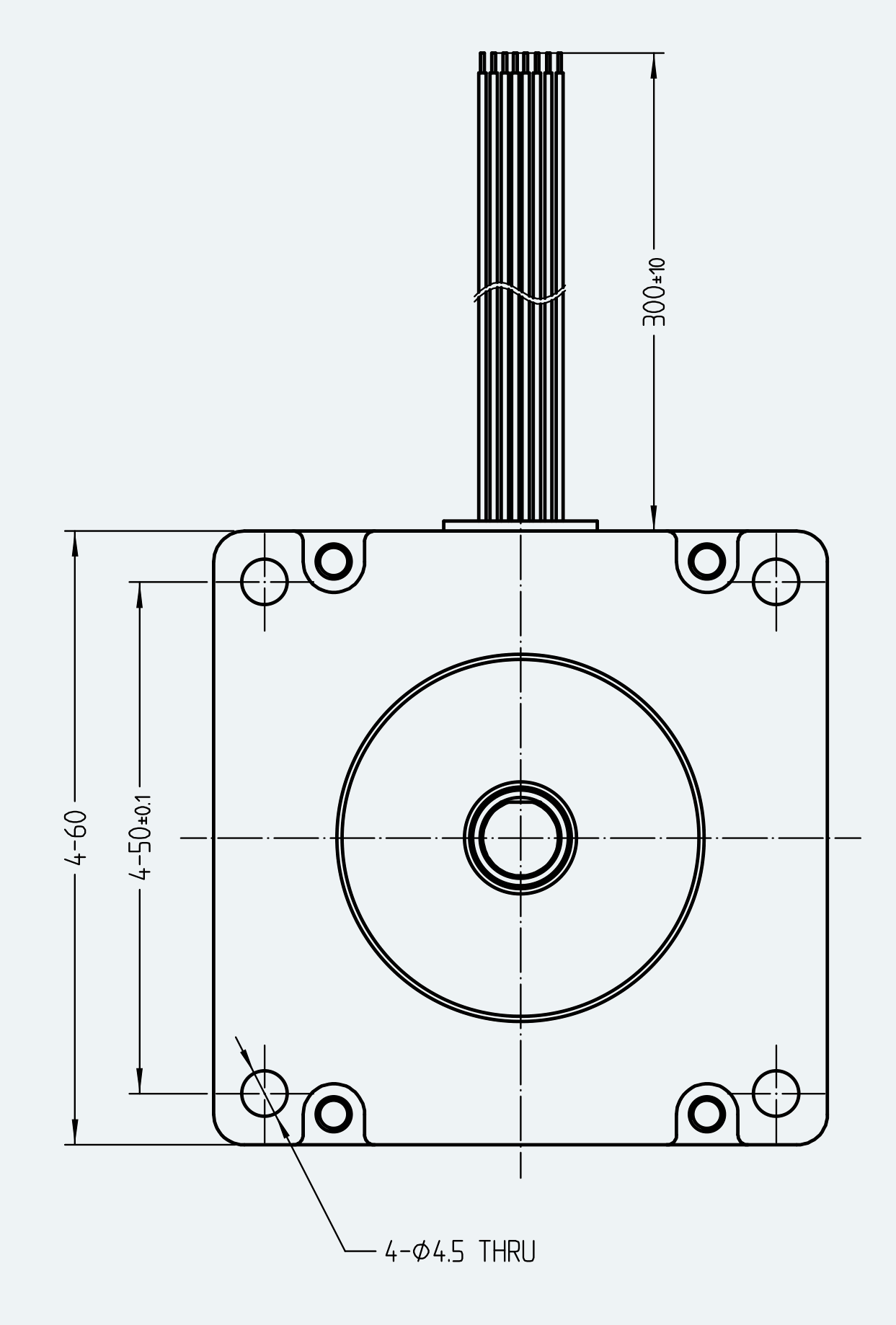 Mechanical View 1 for ES-DC-SL07-M002