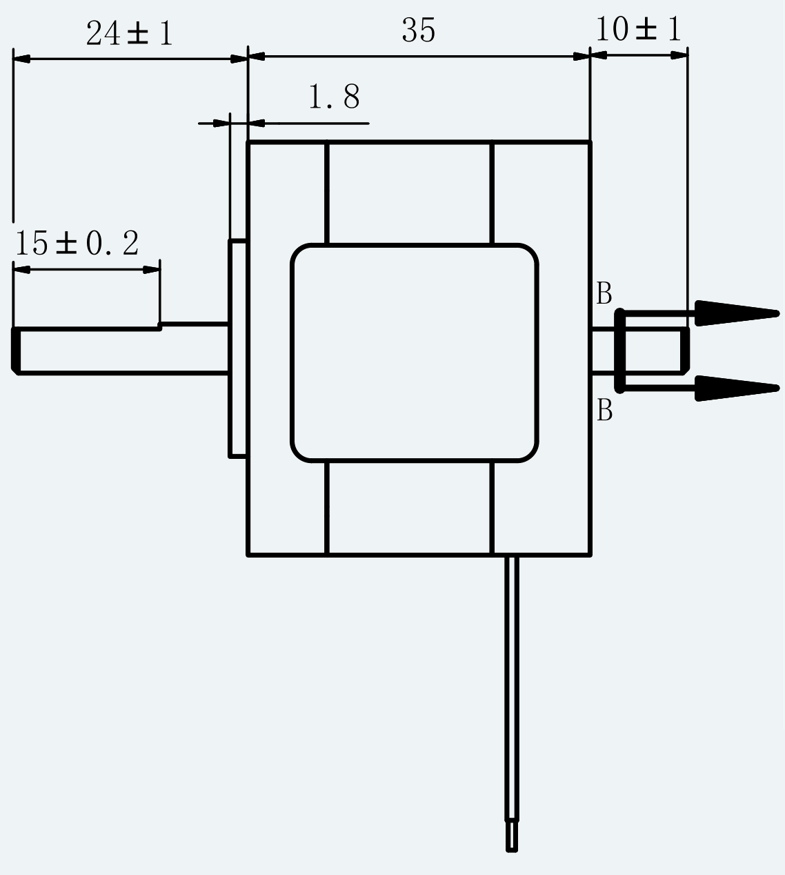 Mechanical View 2 for ES-ST-17H2034-050-4BL