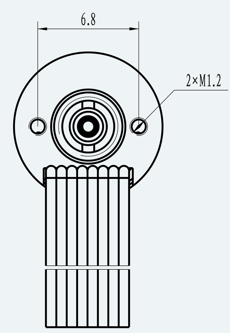 Mechanical View 2 for ES-CM-BL03-M001