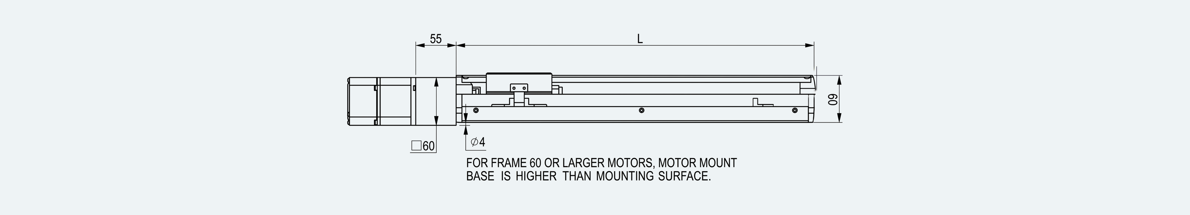 Mechanical View 3 for ES-LM-BS07-S0060-LREQ-MI02-M002
