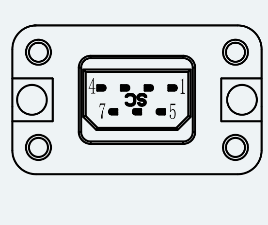 Feedback Connector Pinout for ES-SM-A03-040-T0P32NM-100W-002