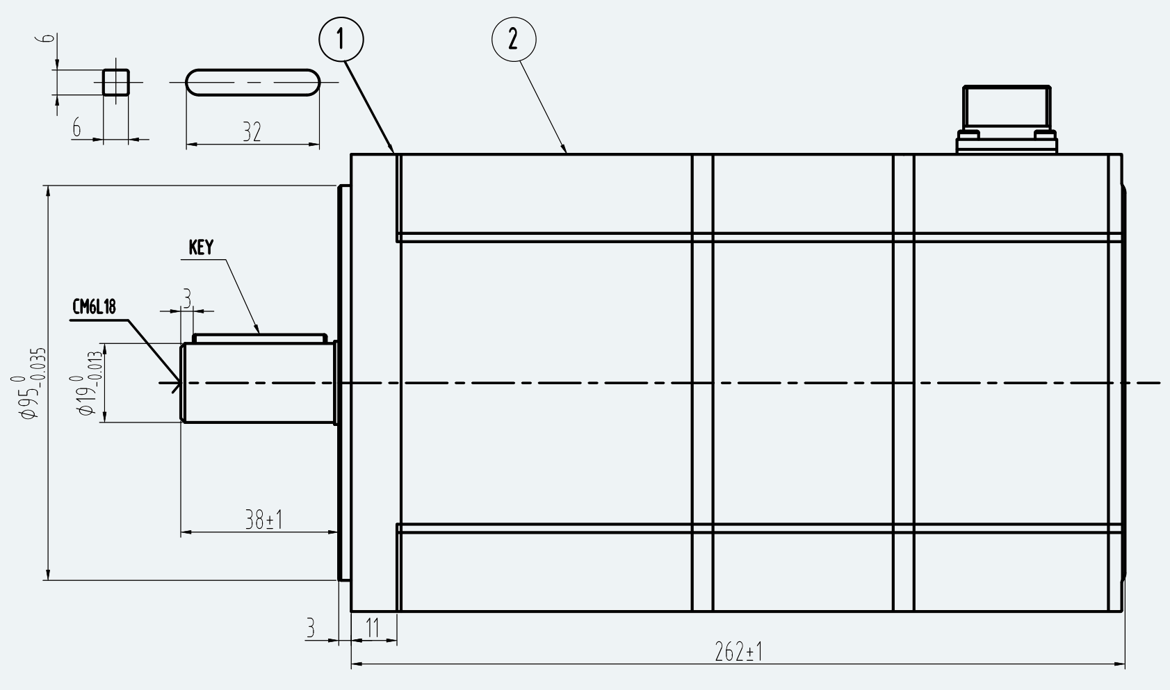 Mechanical View 2 for ES-SM-A02-110D-T6NM-1260W-002