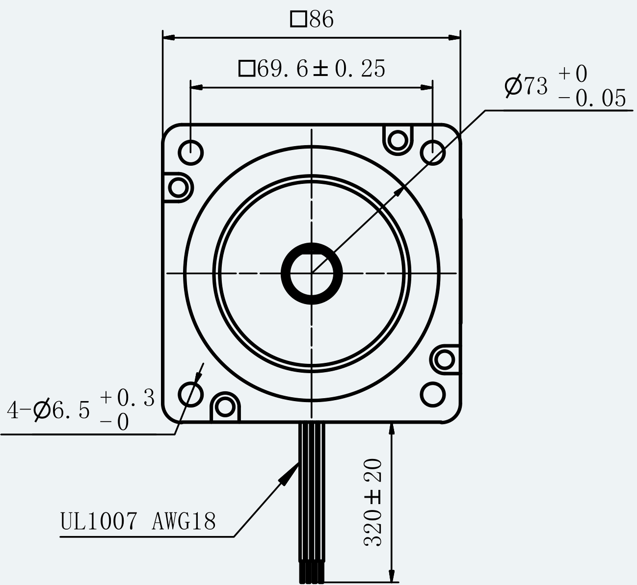 Mechanical View 2 for ES-ST-34H2098-600-4AL