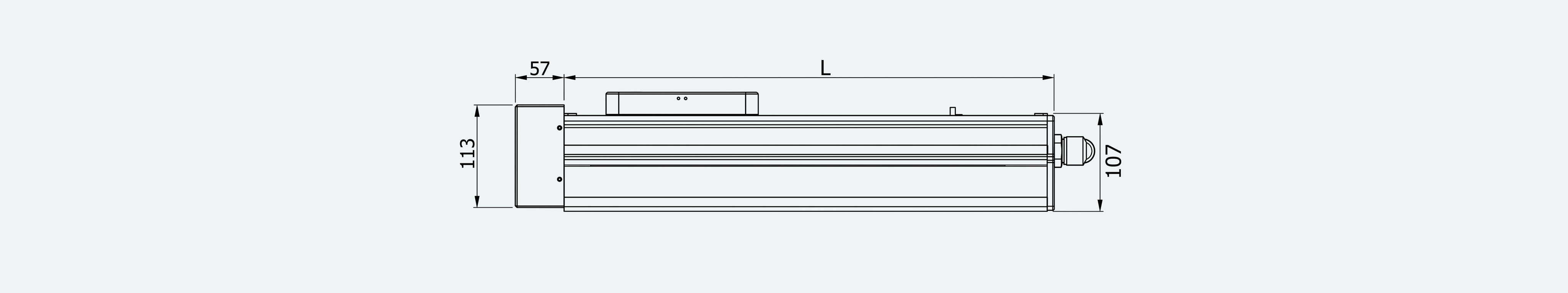 Mechanical View 3 for ES-LM-BS41-S0100-LREQ-MI01-M001