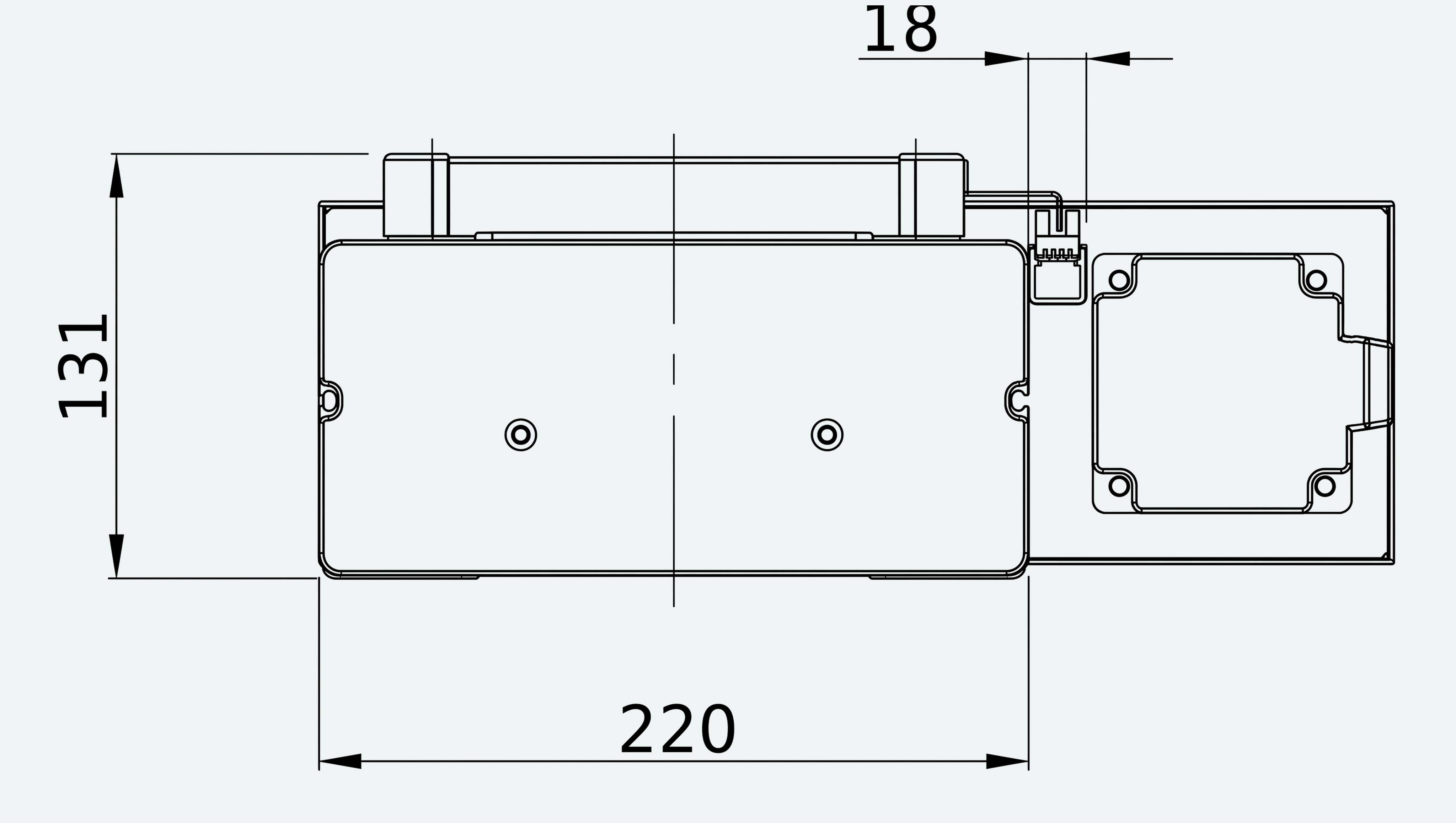 Mechanical View 4 for ES-LM-BS41-S0100-LREQ-MI01-M001