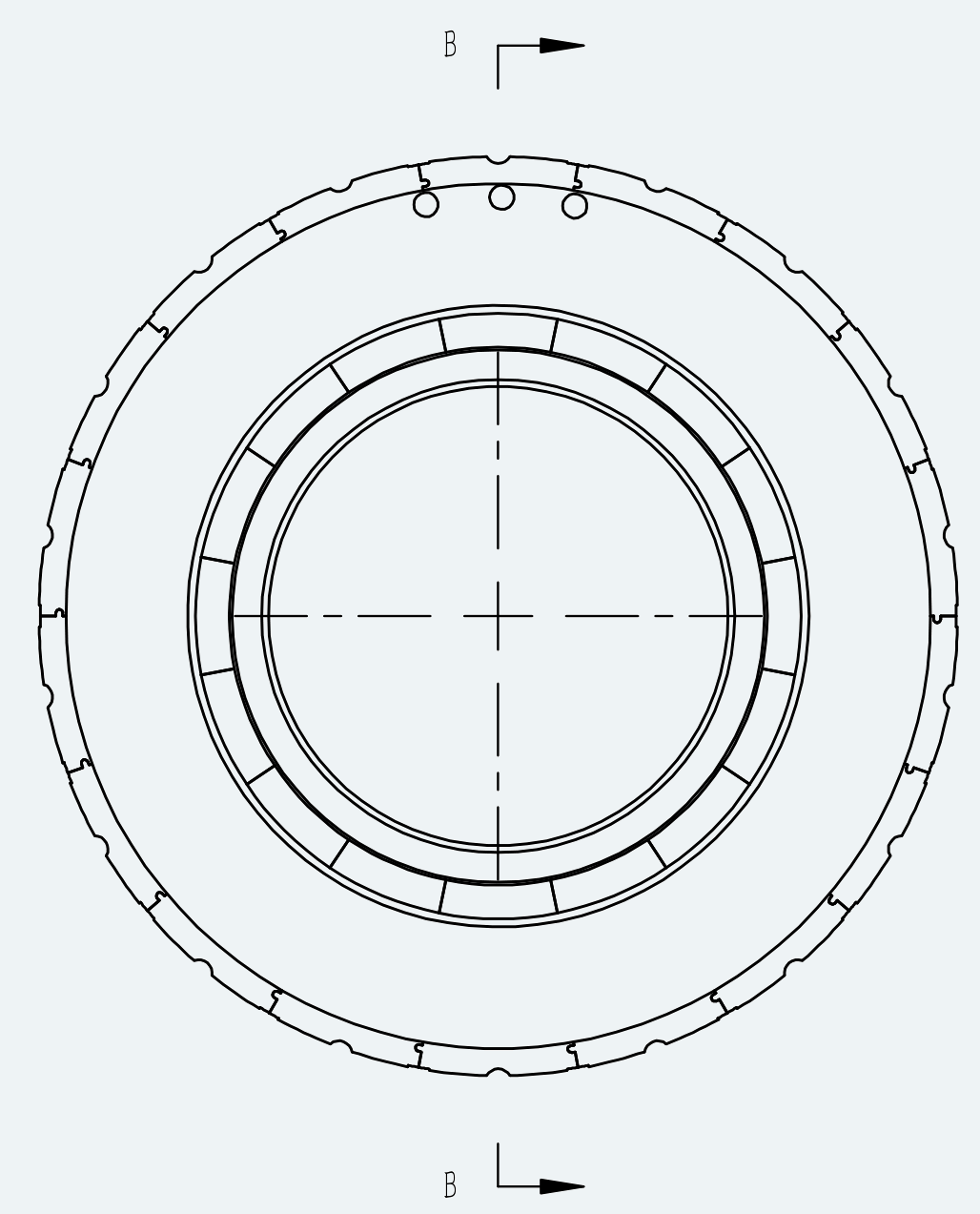 Mechanical View 2 for ES-FM-U01-OD068-T0P5NM-001