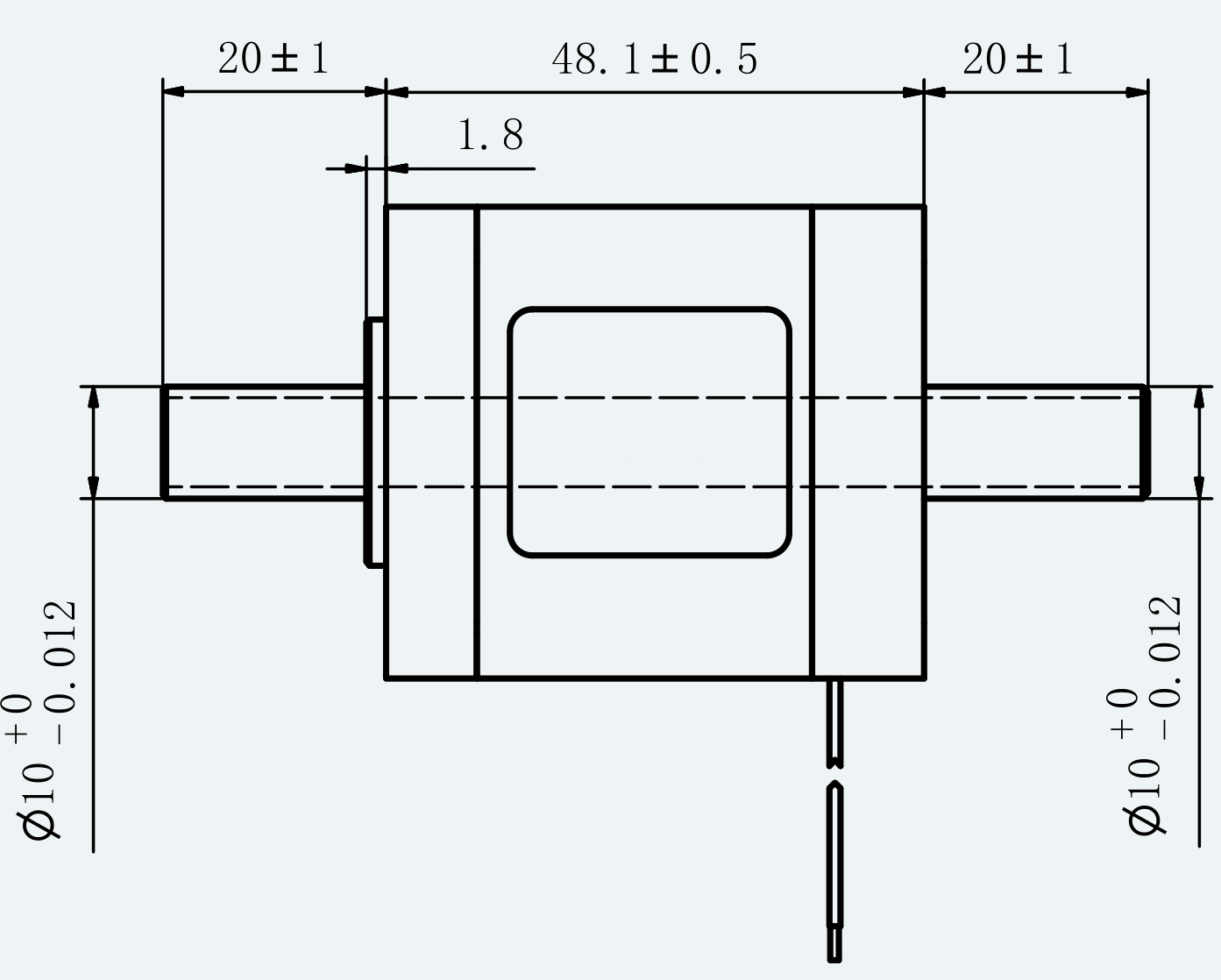 Mechanical View 2 for ES-ST-17HS2048-4D-250