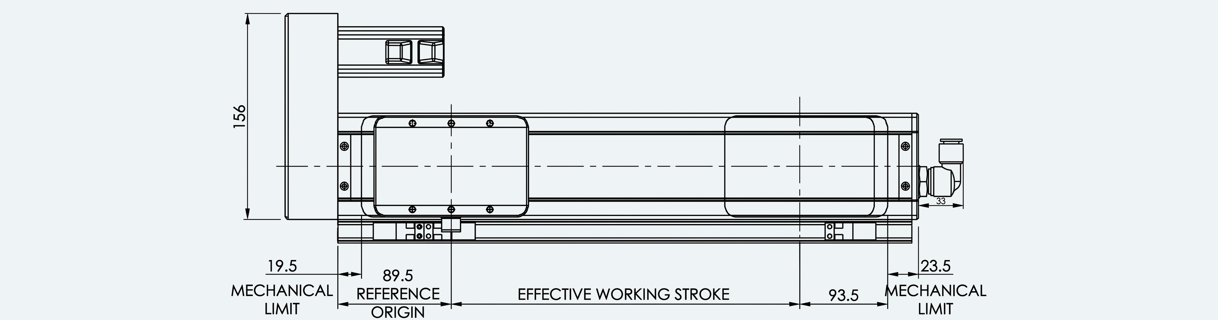 Mechanical View 1 for ES-LM-BS26-S0100-LREQ-MI01-M001