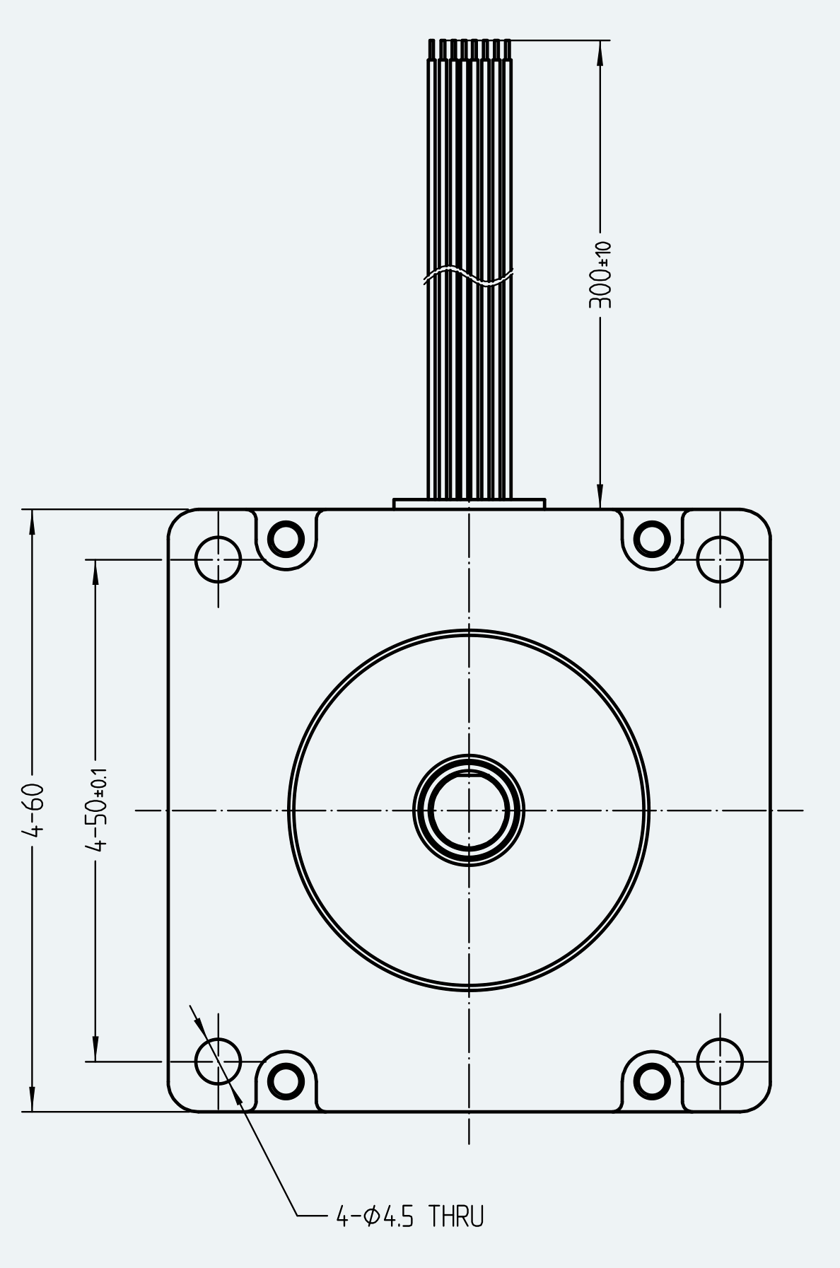 Mechanical View 1 for ES-DC-SL07-M003