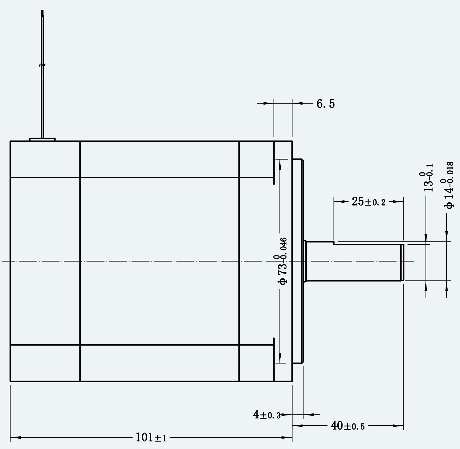 Mechanical View 1 for ES-DC-SL08-M003