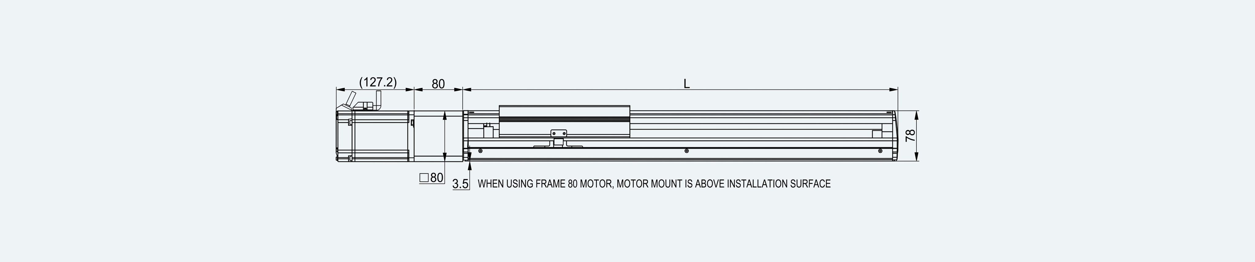 Mechanical View 3 for ES-LM-BS19-S0060-LREQ-MI01-M001