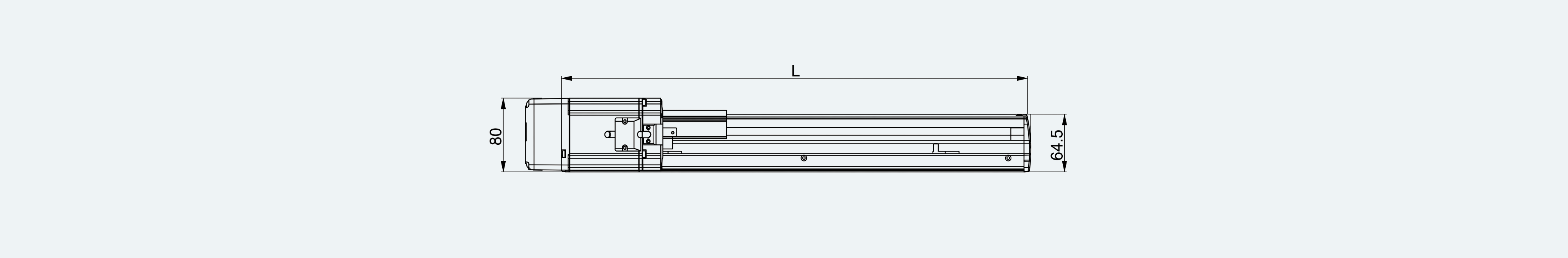 Mechanical View 4 for ES-LM-BS17-S0060-LREQ-MI01-M001