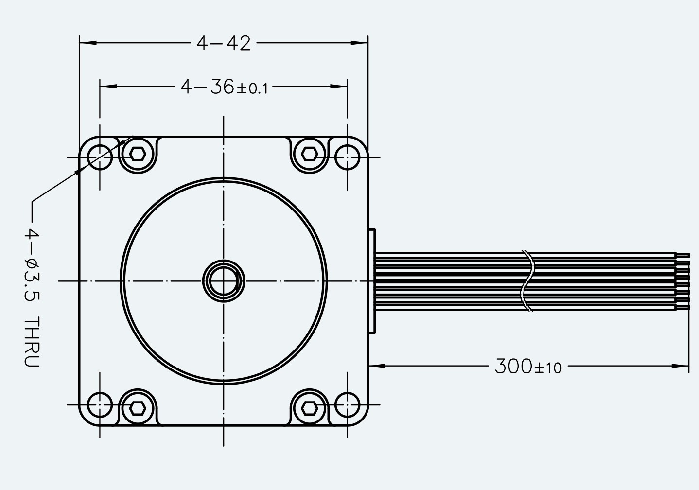 Mechanical View 2 for ES-DC-SL05-M004