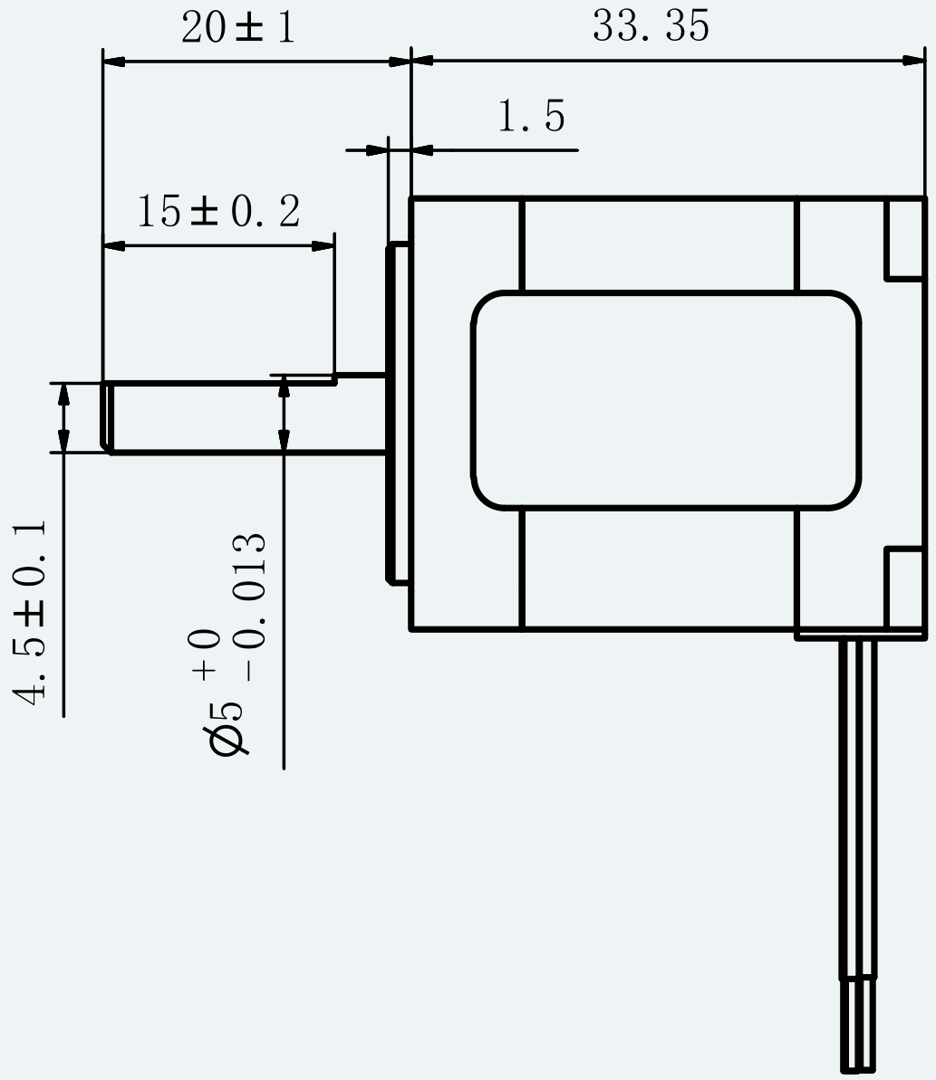 Mechanical View 1 for ES-ST-11H2033-100-4AL