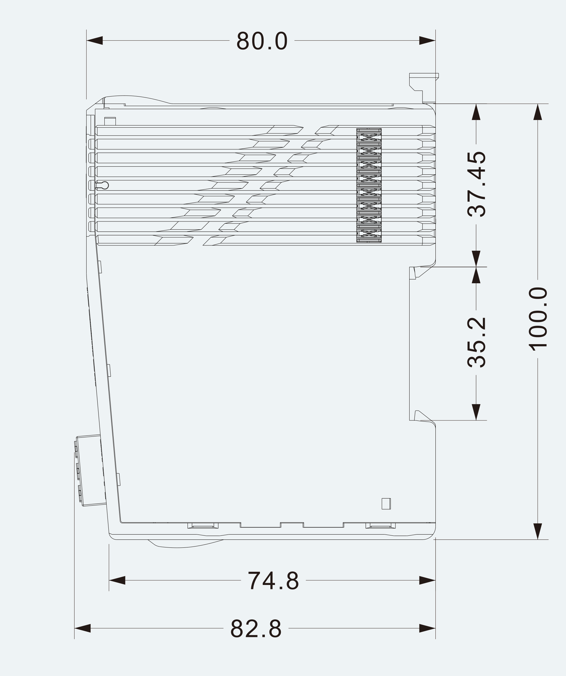 Mechanical View 1 for ES-IO-01-M005