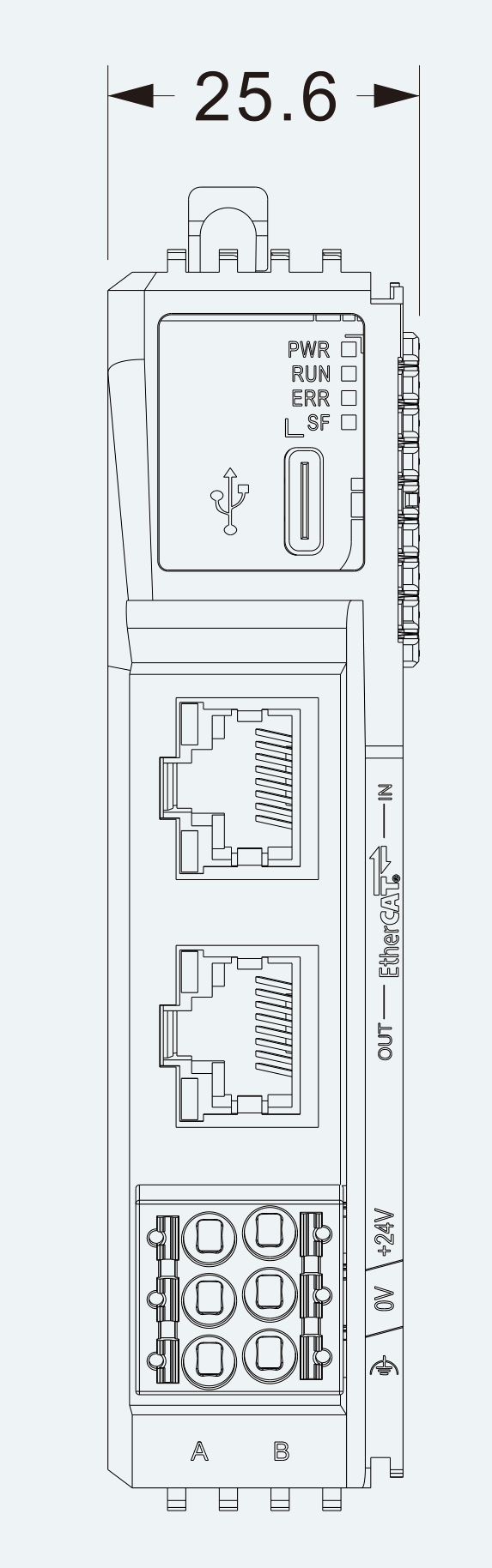 Mechanical View 2 for ES-IO-01-M005