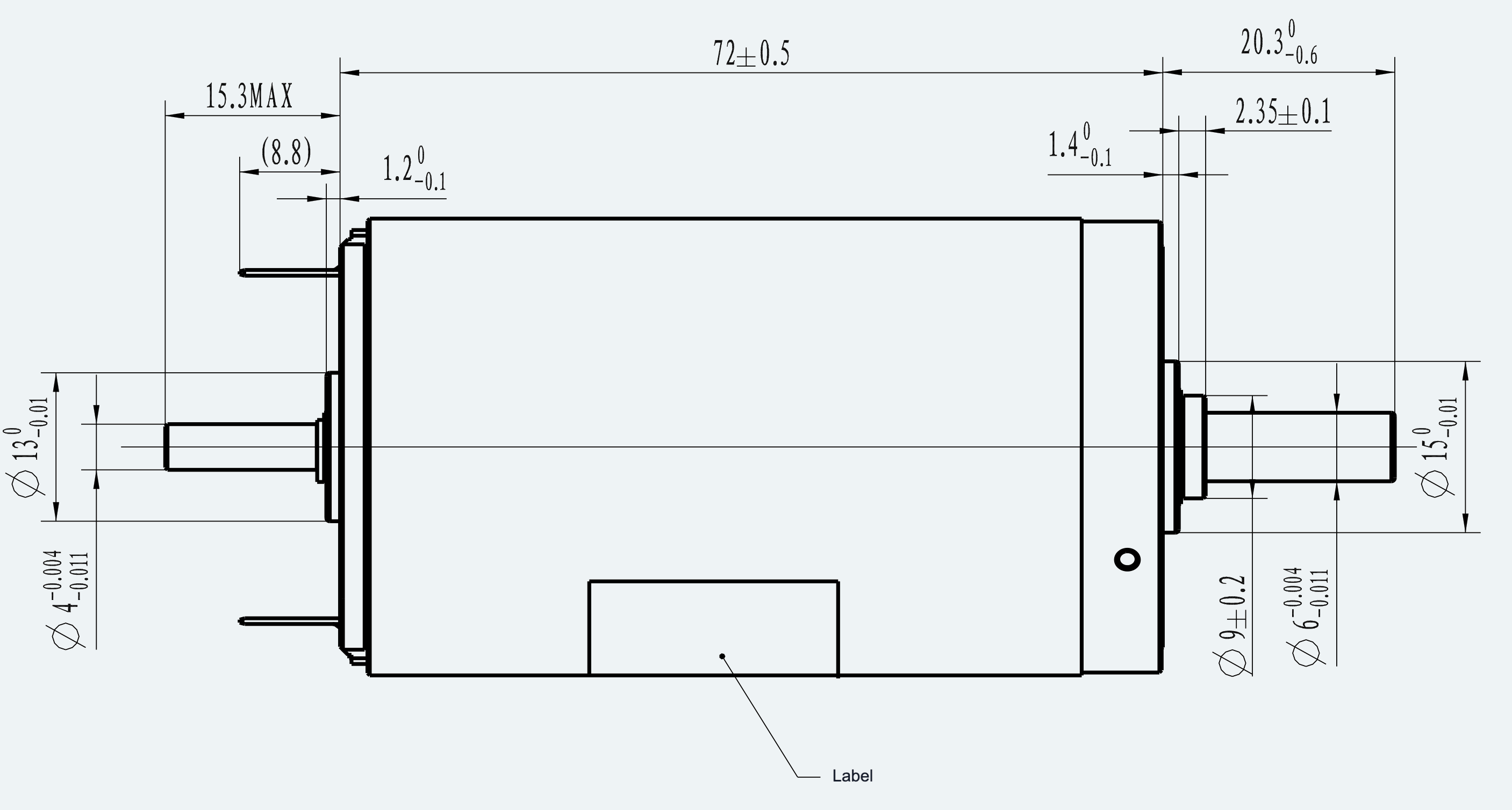 Mechanical View 1 for ES-CM-BR04-M001
