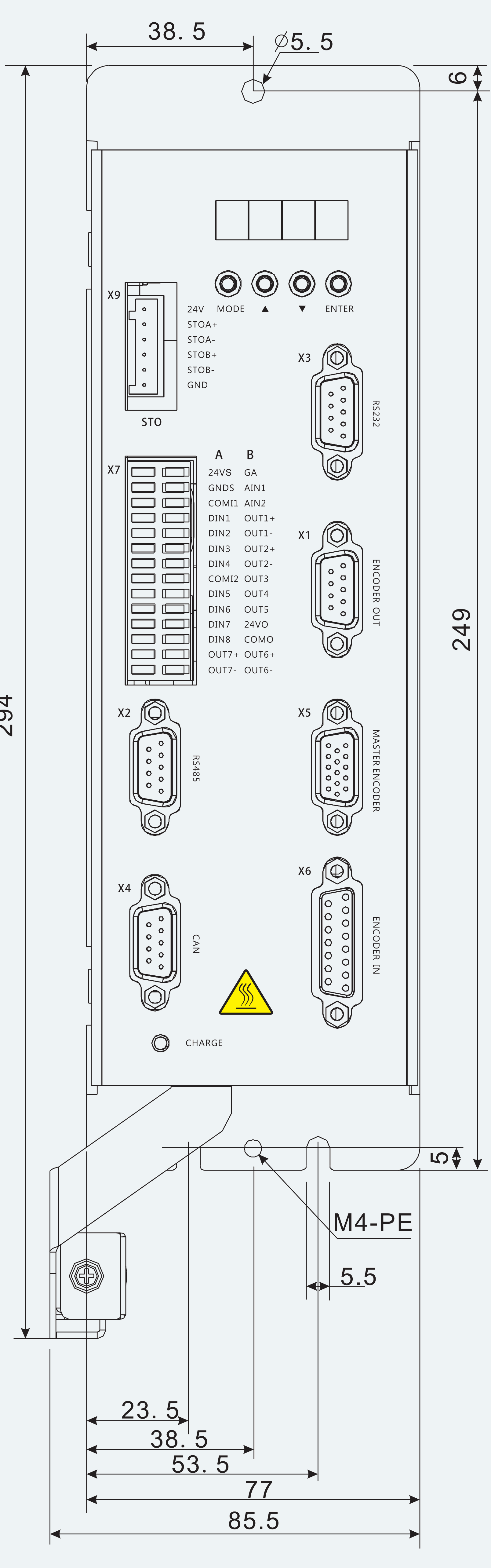 Mechanical View 1 for ES-SD-C21-S005-V004