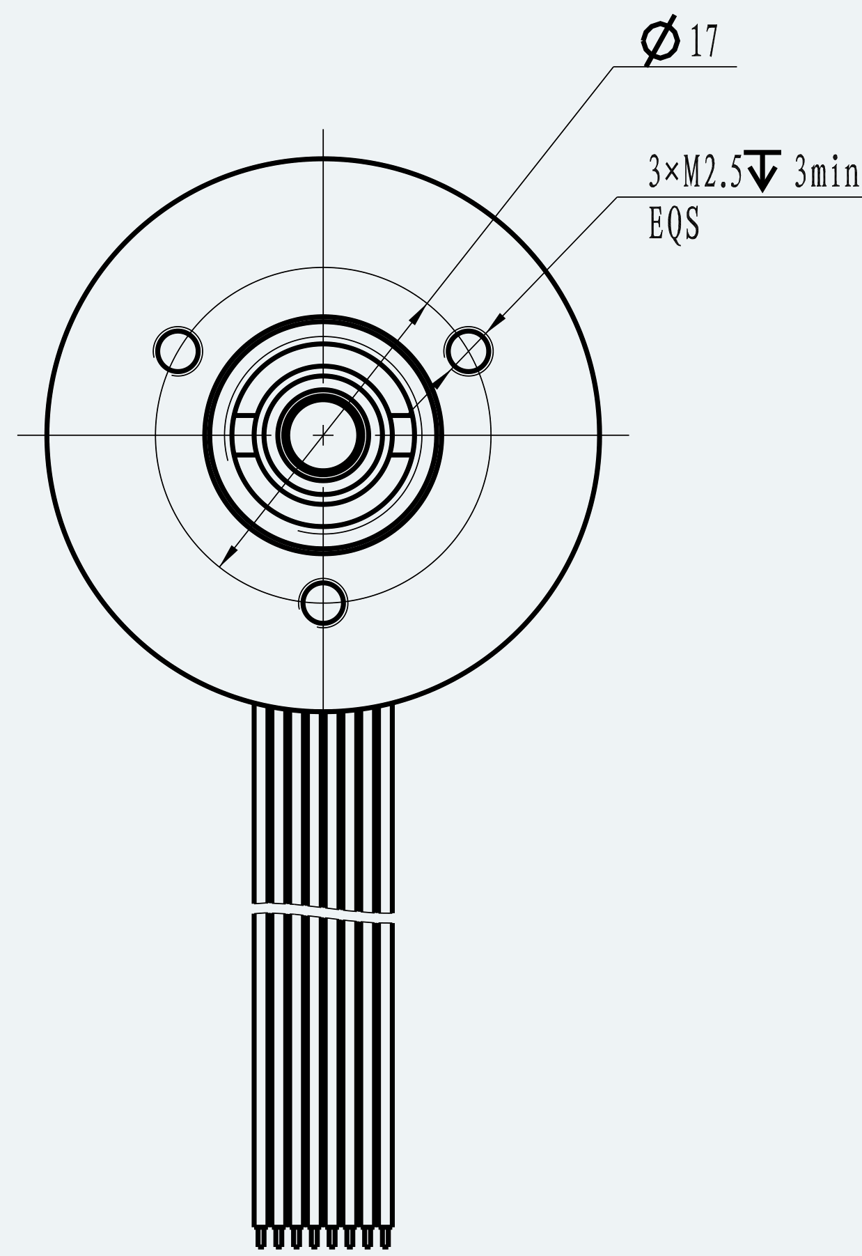 Mechanical View 2 for ES-CM-BL09-M001