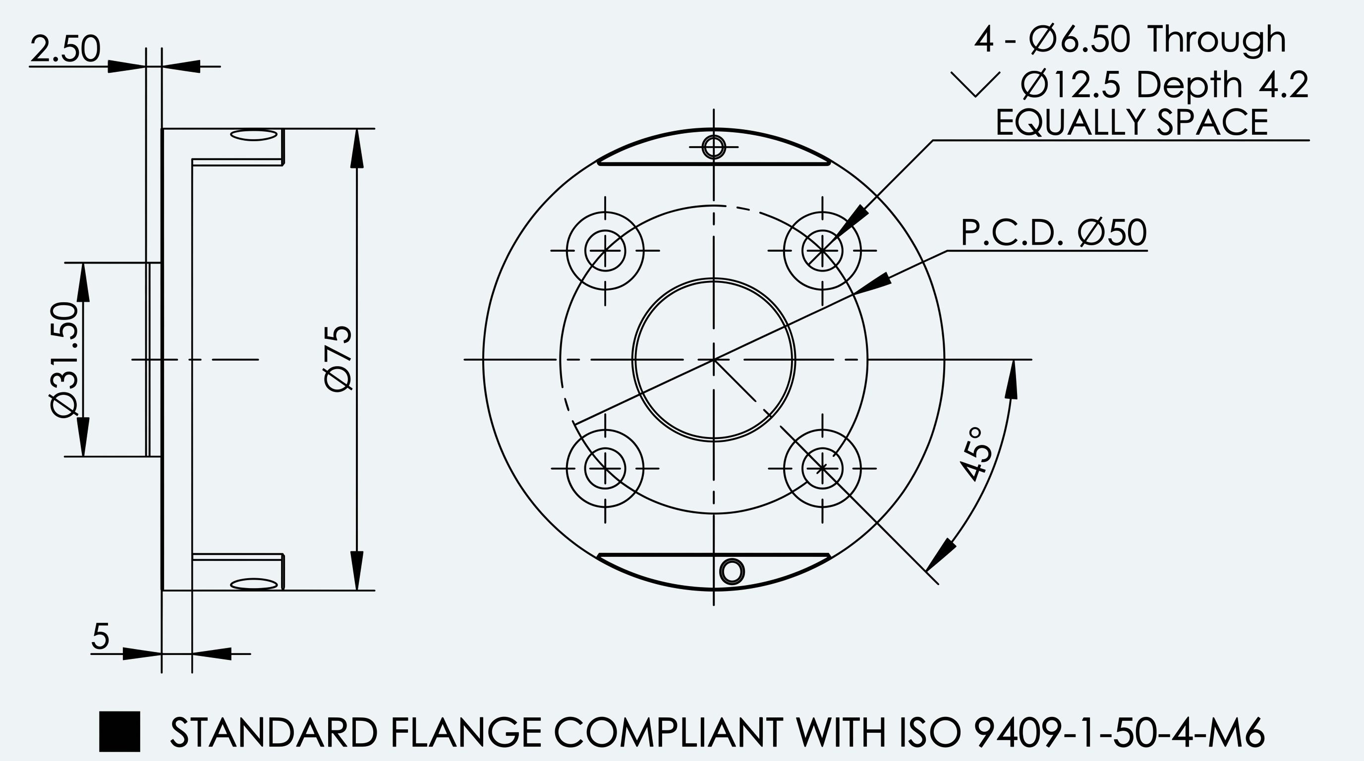 Mechanical View 1 for ES-EG-C00-S001-V001