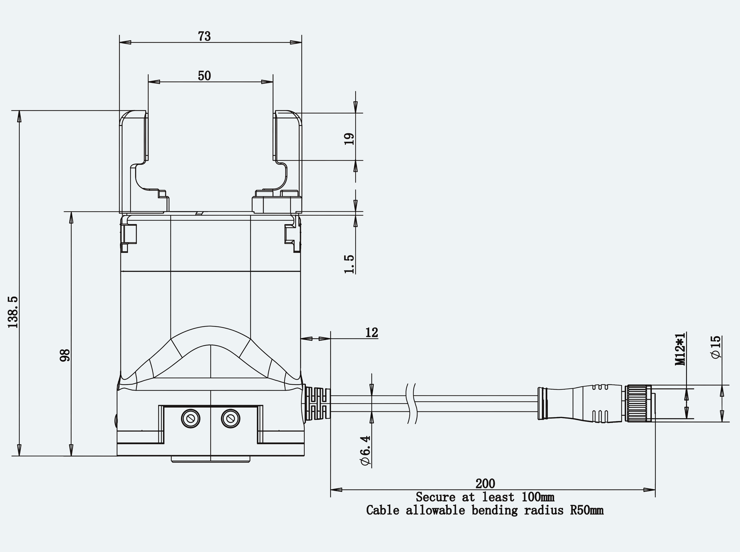 Mechanical View 2 for ES-EG-C00-S001-V001