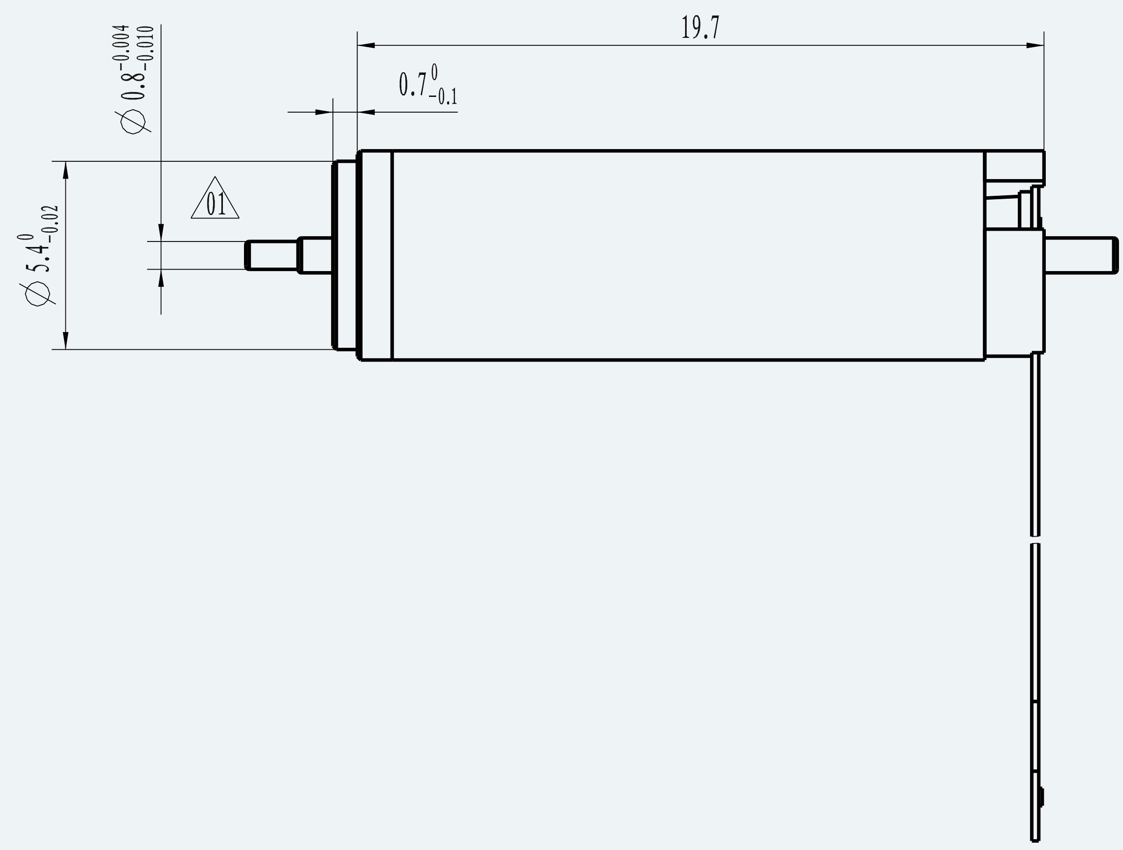 Mechanical View 1 for ES-CM-BL01-M001