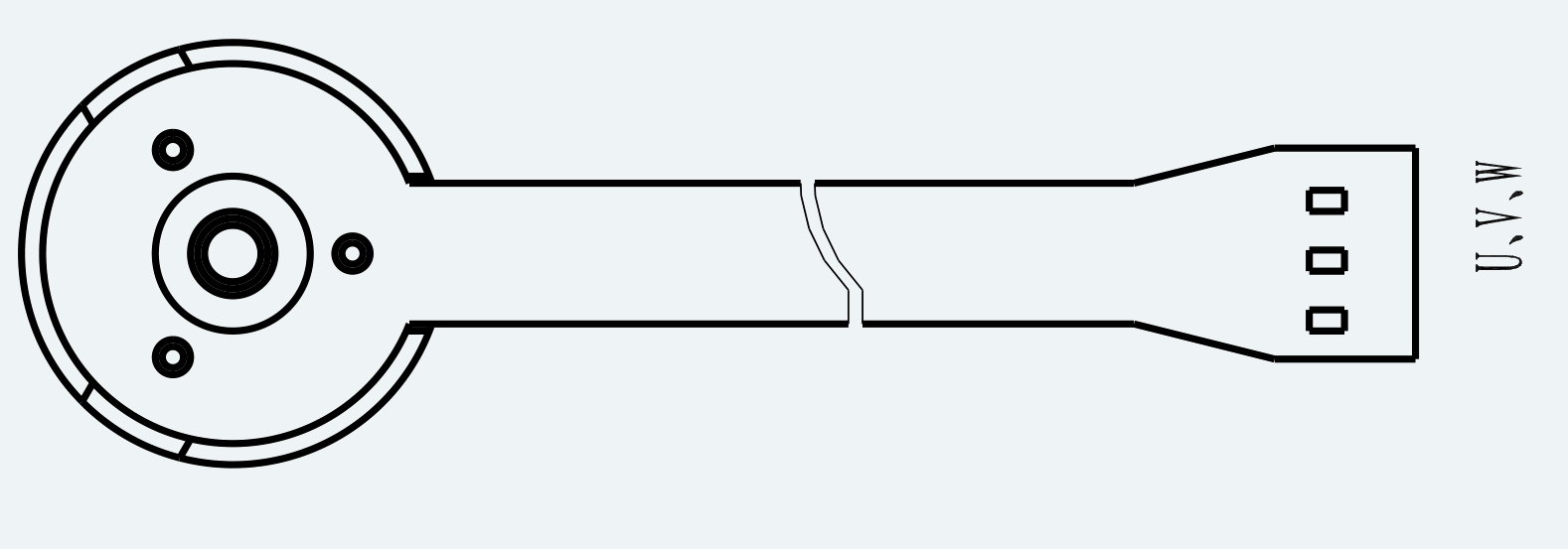 Power Connector Reference for ES-CM-BL01-M001