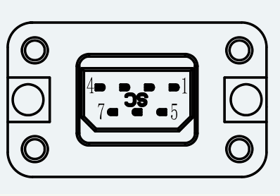 Feedback Connector Pinout for ES-SM-A03-080S-T2P39NM-750W-004
