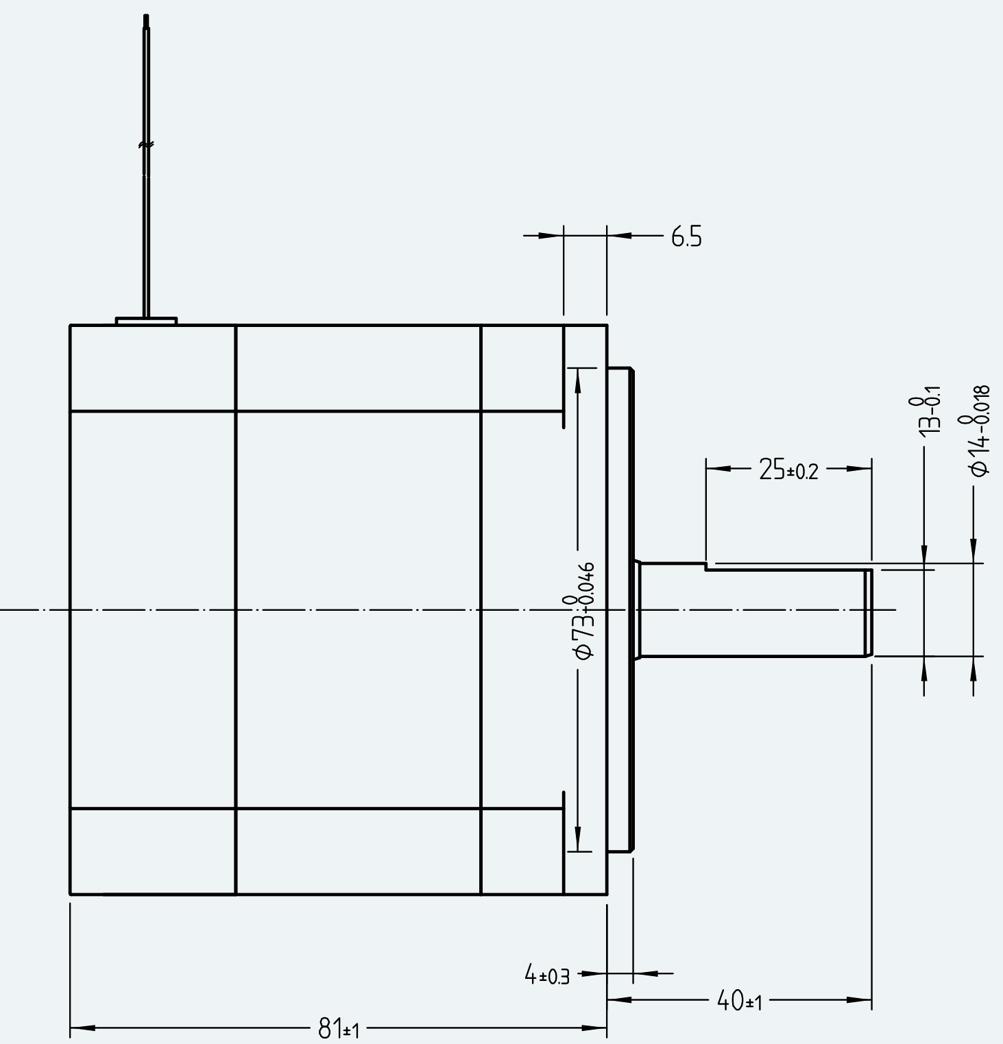 Mechanical View 2 for ES-DC-SL08-M002
