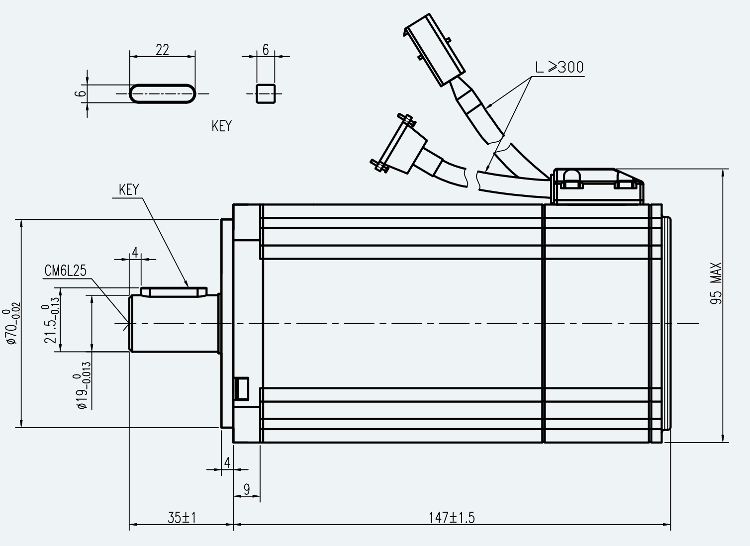 Mechanical View 2 for ES-SM-A02-080S-T2P39NM-750W-001
