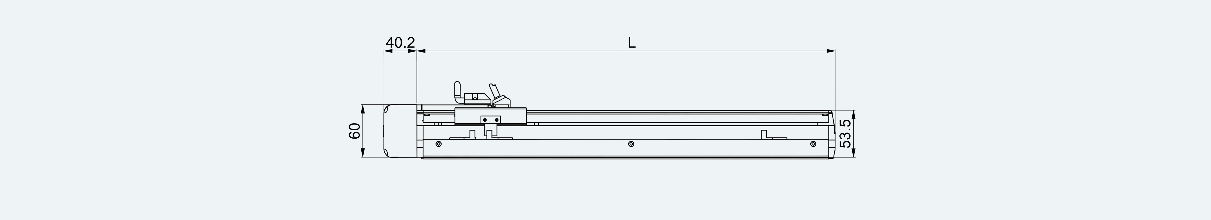 Mechanical View 3 for ES-LM-BS12-S0060-LREQ-MI01-M001