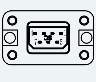 Feedback Connector Pinout for ES-SM-A03-040-T0P32NM-100W-004