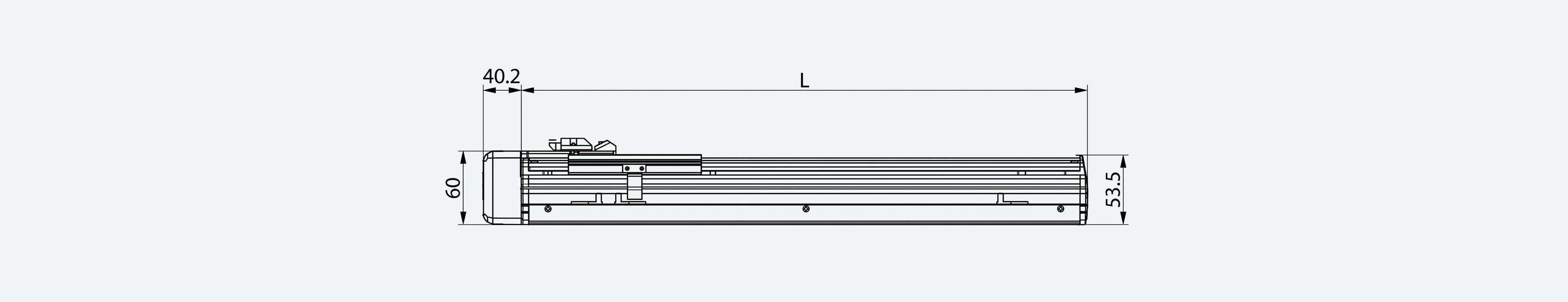 Mechanical View 3 for ES-LM-BS15-S0060-LREQ-MI01-M001