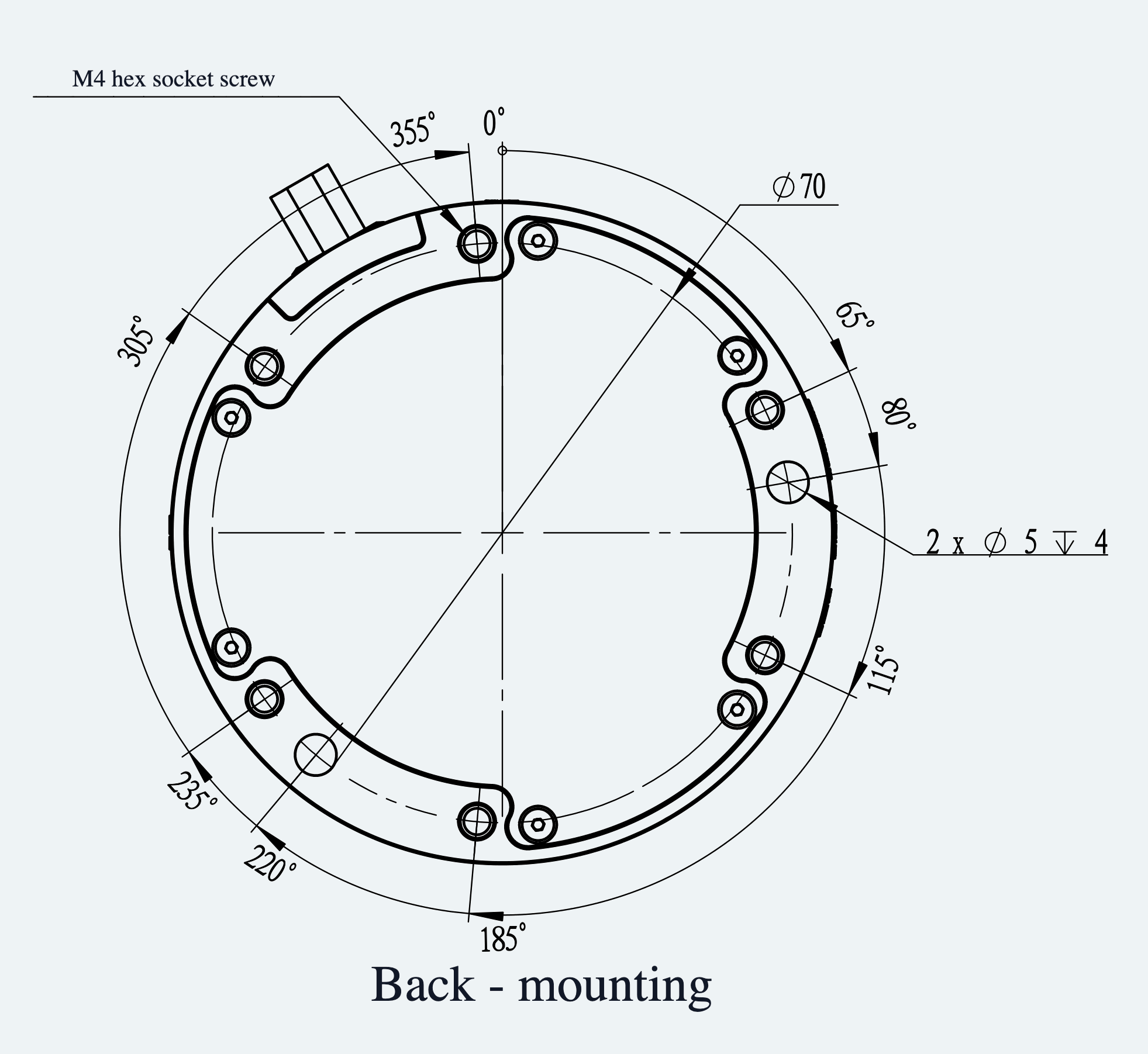 Mechanical View 2 for ES-SN-C30-S001-V004