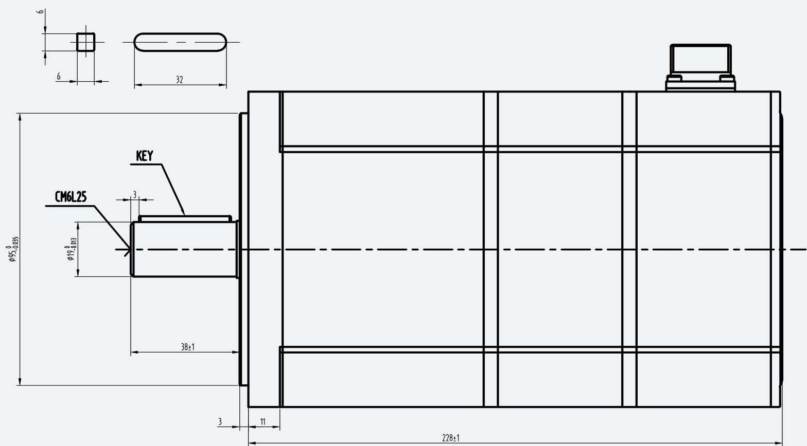 Mechanical View 1 for ES-SM-A02-110D-T4NM-1260W-002