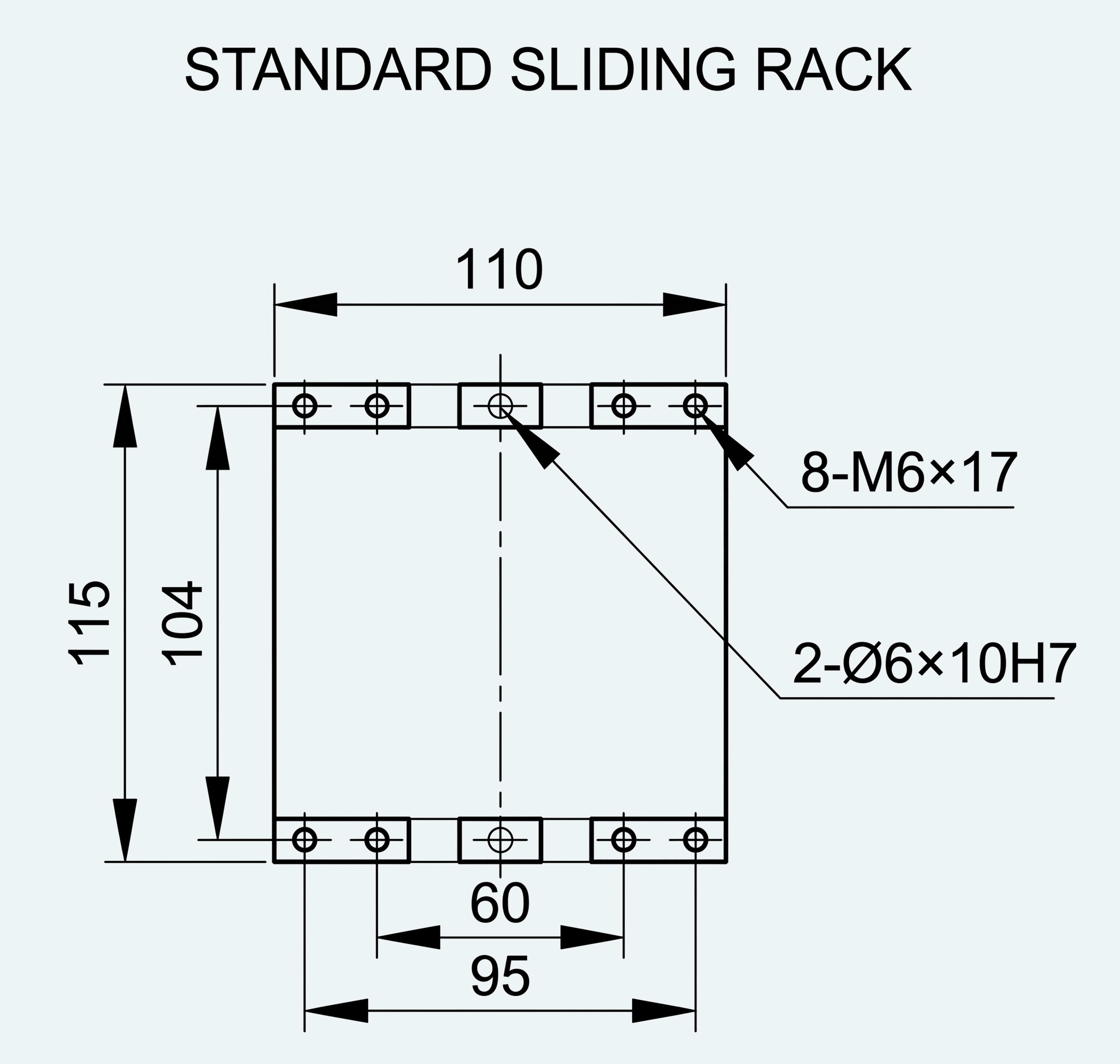 Mechanical View 1 for ES-LM-BS67-S0100-L010-MI01-M001