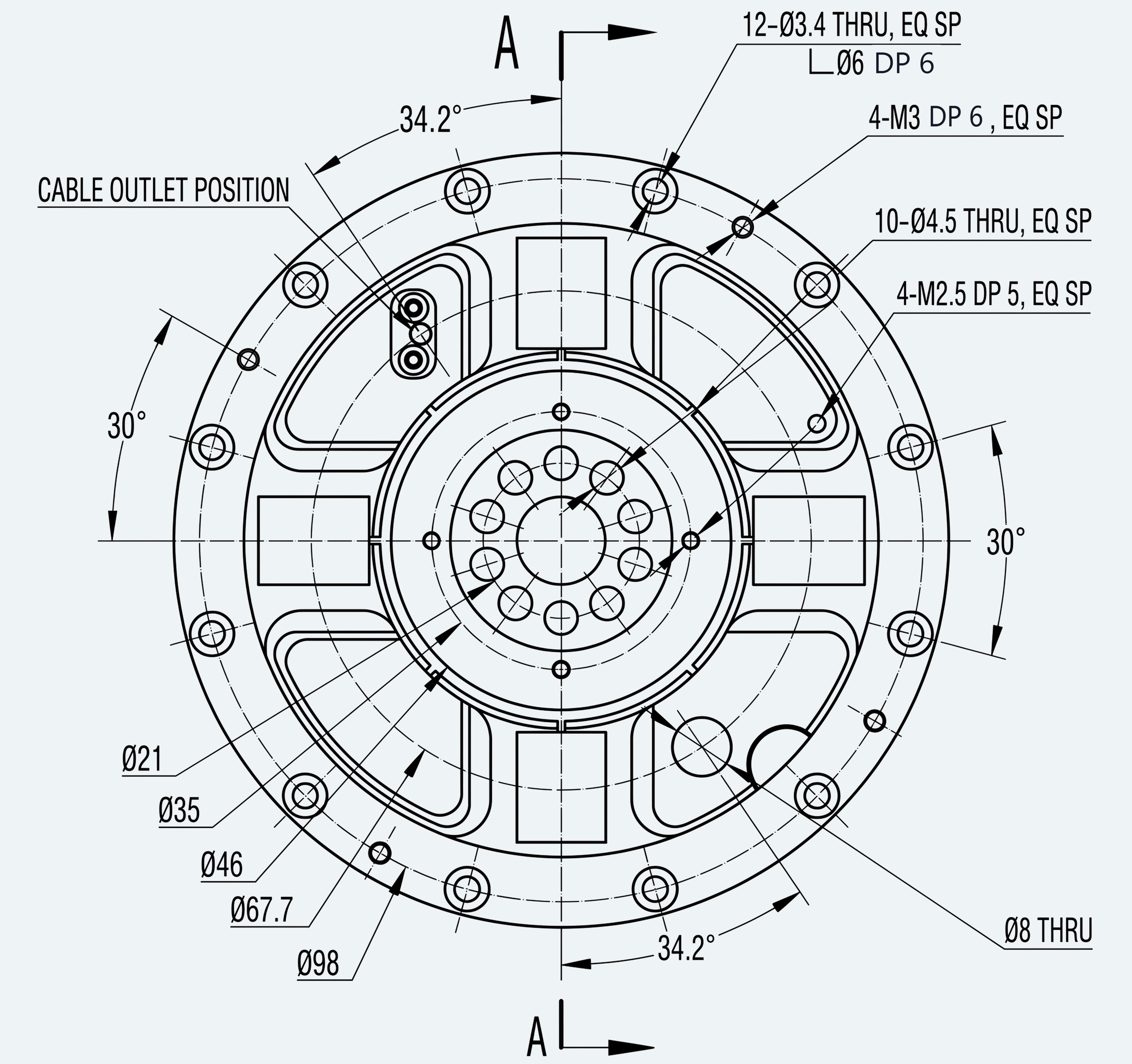 Mechanical View 1 for ES-SN-C18-S002-V004