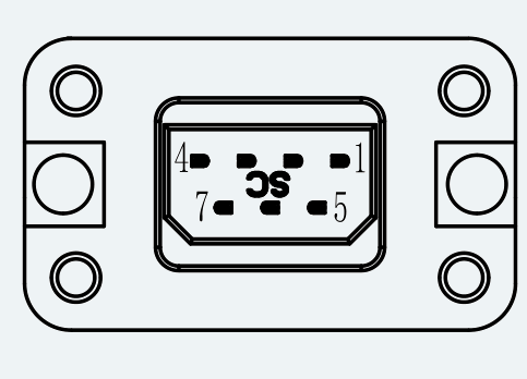 Feedback Connector Pinout for ES-SM-A03-080D-T2P39NM-750W-002