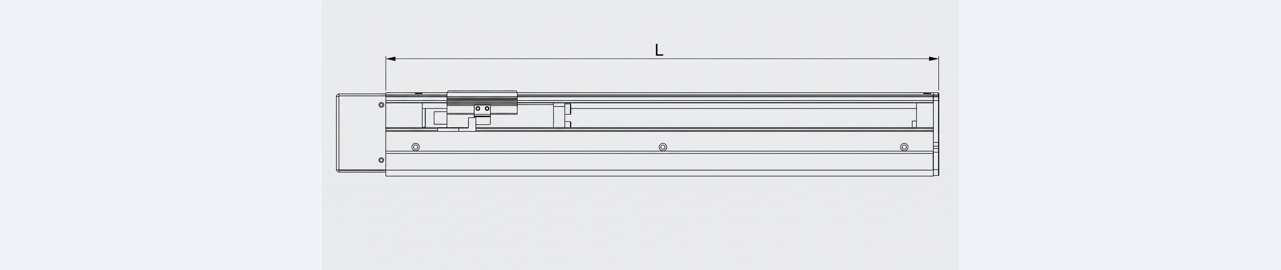Mechanical View 3 for ES-LM-BS45-S0100-L016-MI01-M001