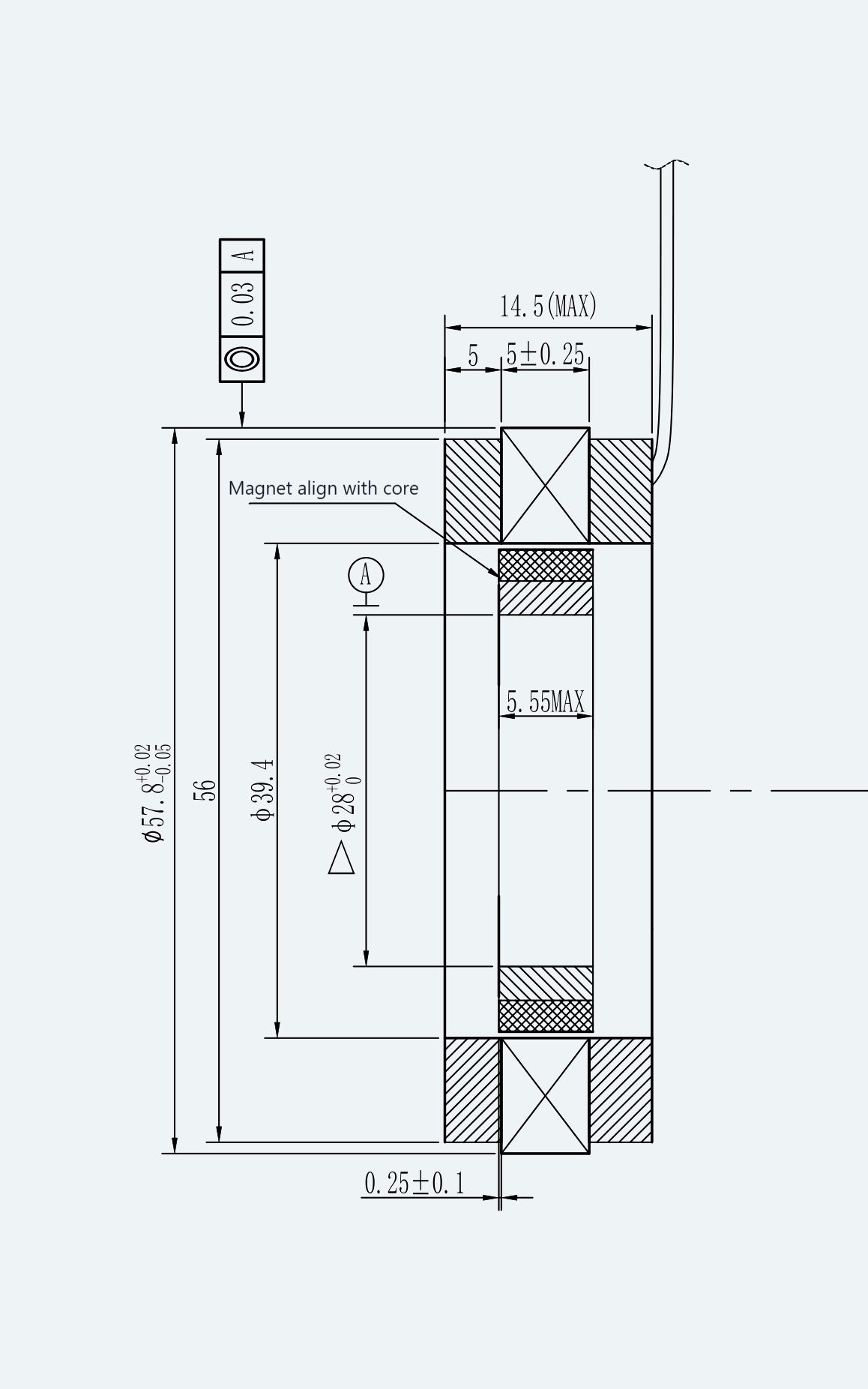 Drawing View for ES-FM-U01-OD057-T0P24NM-001