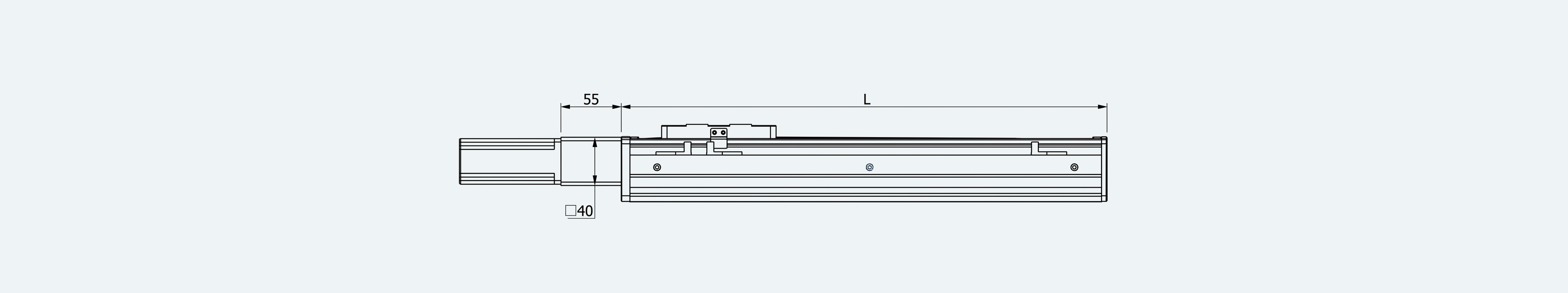 Mechanical View 4 for ES-LM-BS22-S0100-LREQ-MI01-M001