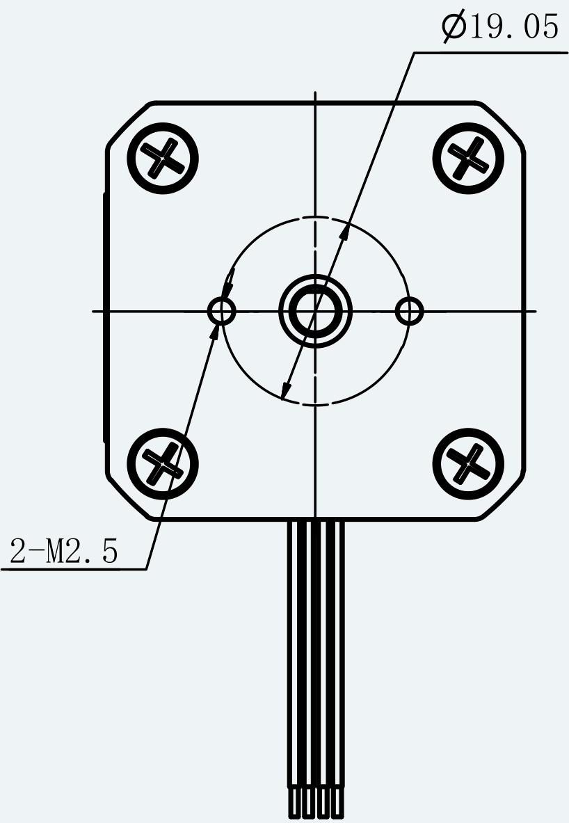 Mechanical View 2 for ES-ST-17H2061-200-4BL