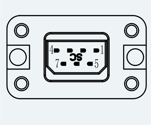 Feedback Connector Pinout for ES-SM-A03-080D-T3P18NM-1000W-002