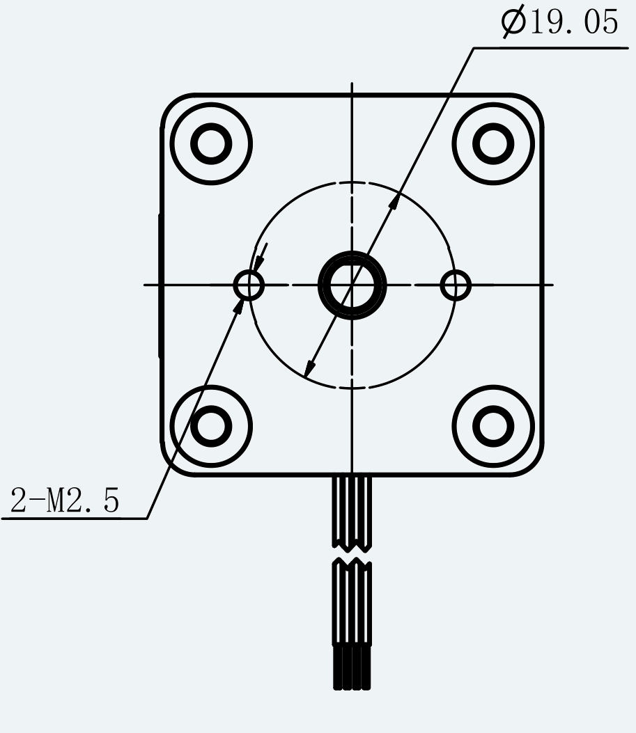 Mechanical View 3 for ES-ST-14H2028-050-4BL
