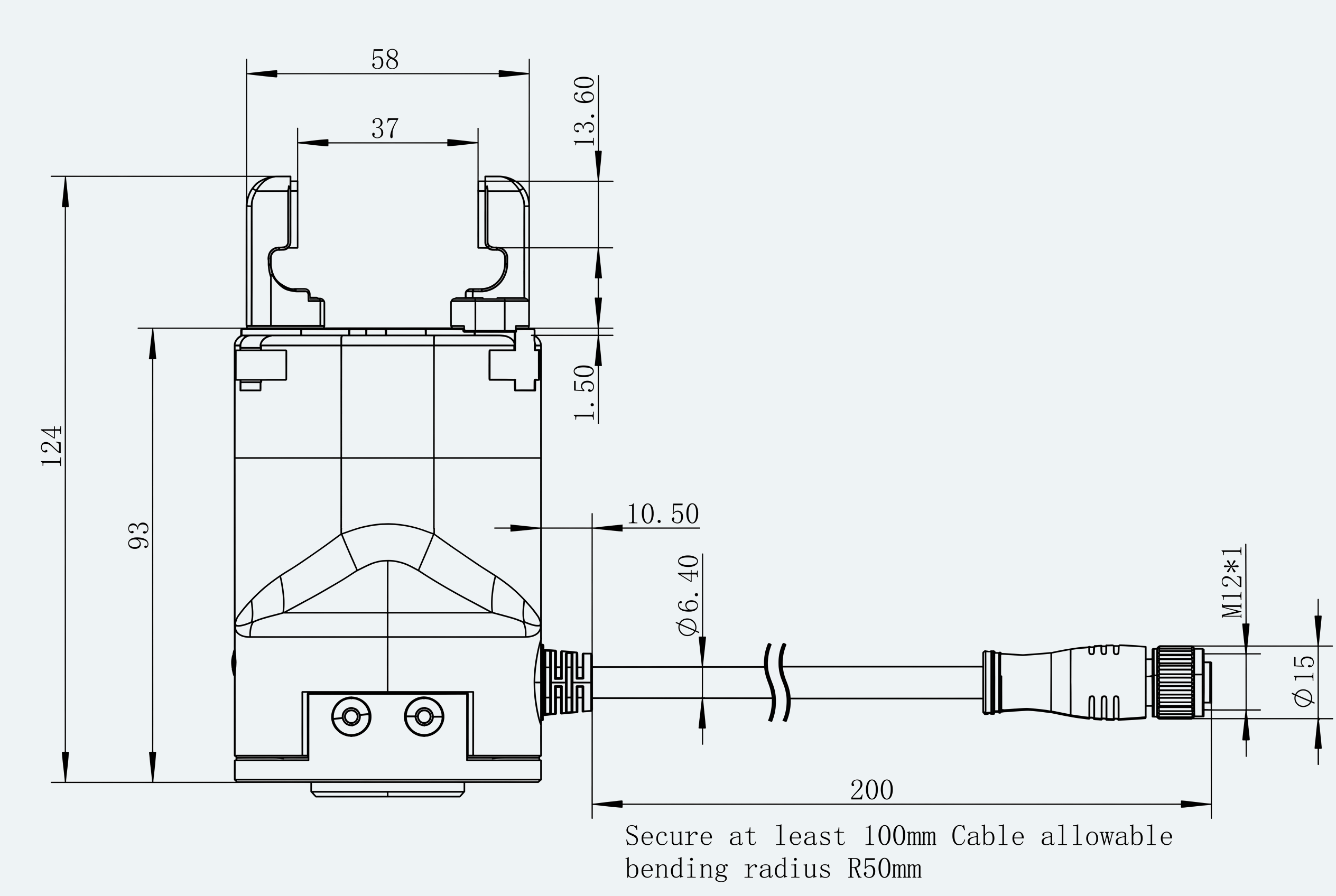 Mechanical View 2 for ES-EG-C00-S001-V003