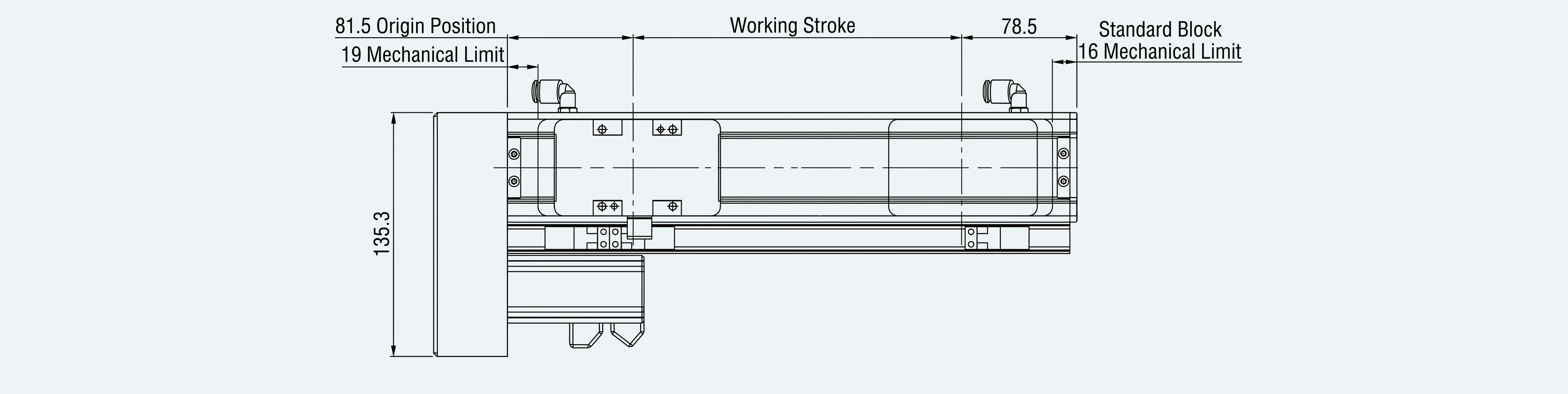 Mechanical View 2 for ES-LM-BS23-S0100-LREQ-MI01-M001