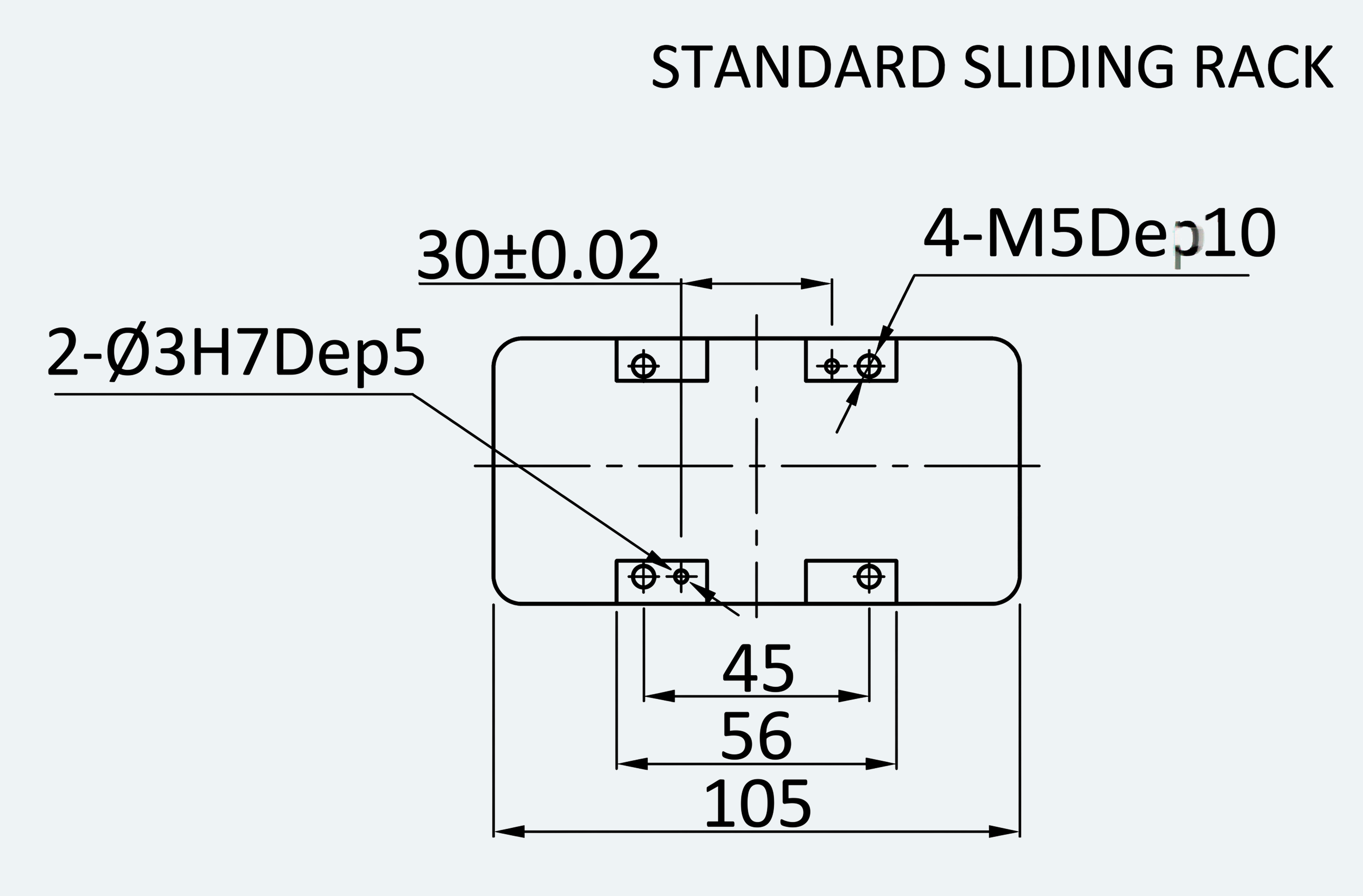 Mechanical View 1 for ES-LM-BS23-S0100-LREQ-MI01-M001