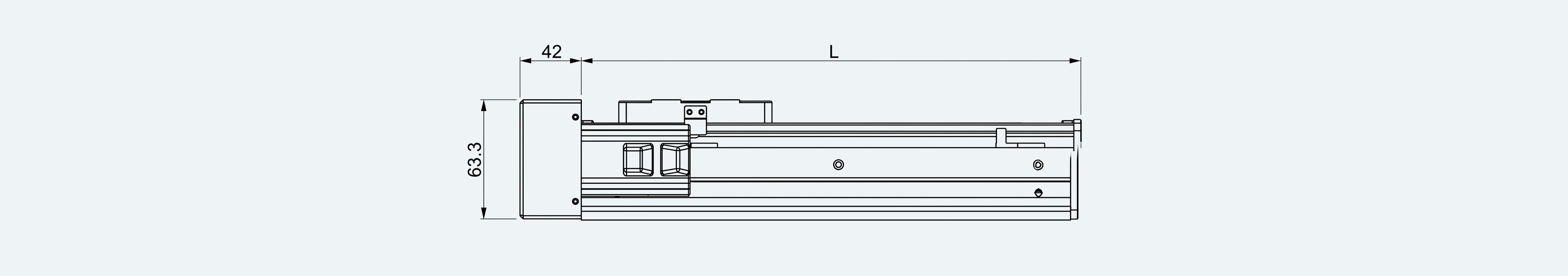 Mechanical View 4 for ES-LM-BS23-S0100-LREQ-MI01-M001