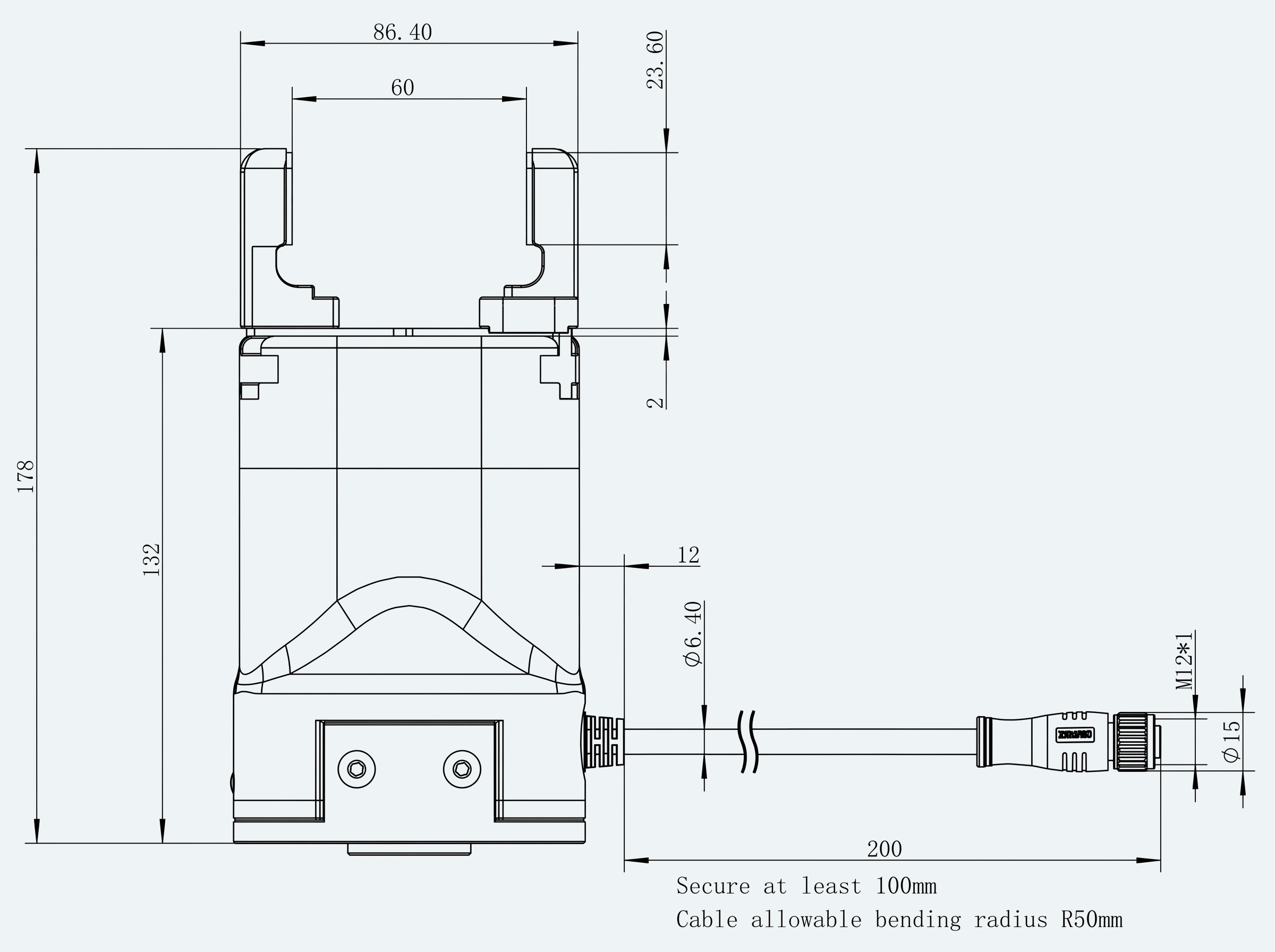Mechanical View 2 for ES-EG-C00-S001-V002