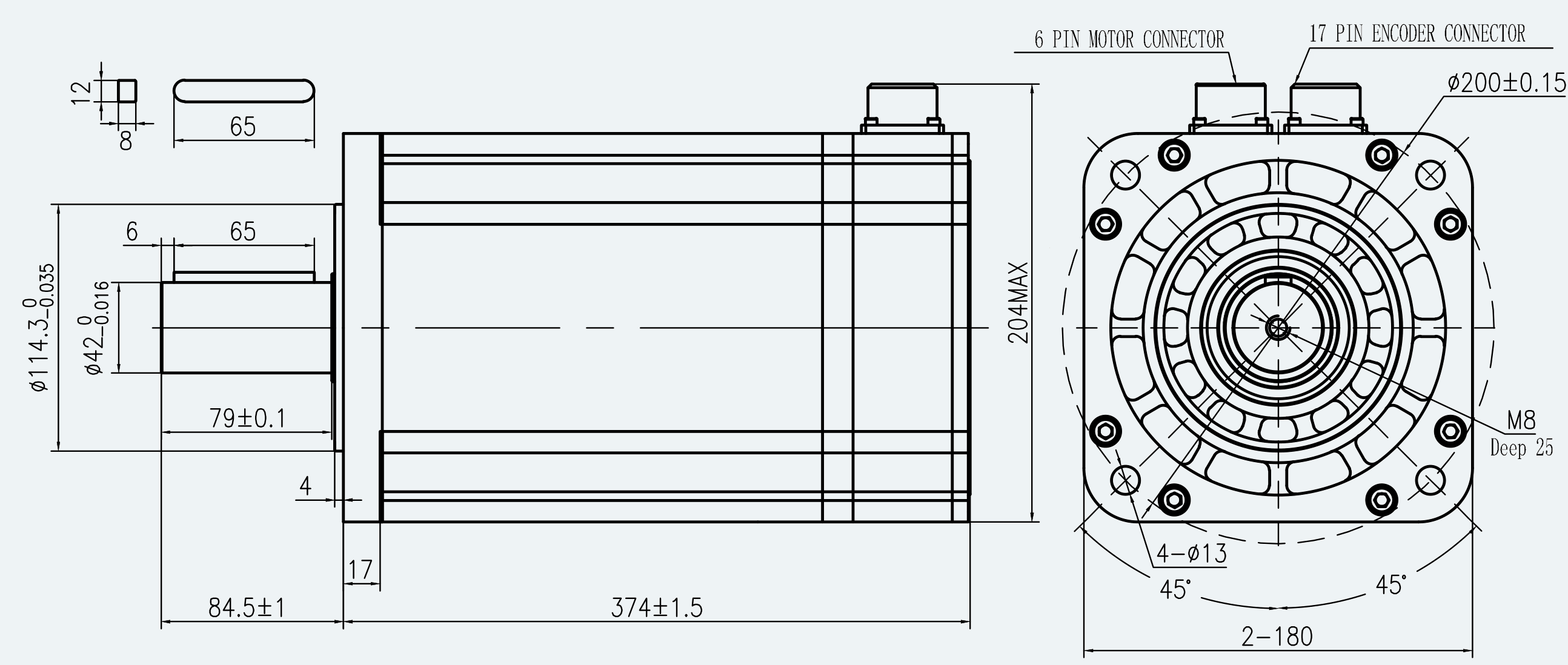Drawing View for ES-SM-A02-180D-T48NM-7500W-001